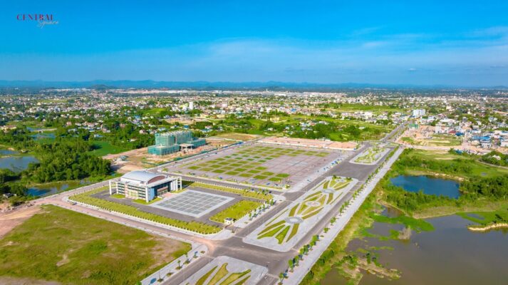 tiến độ dự án central square phổ yên thái nguyên