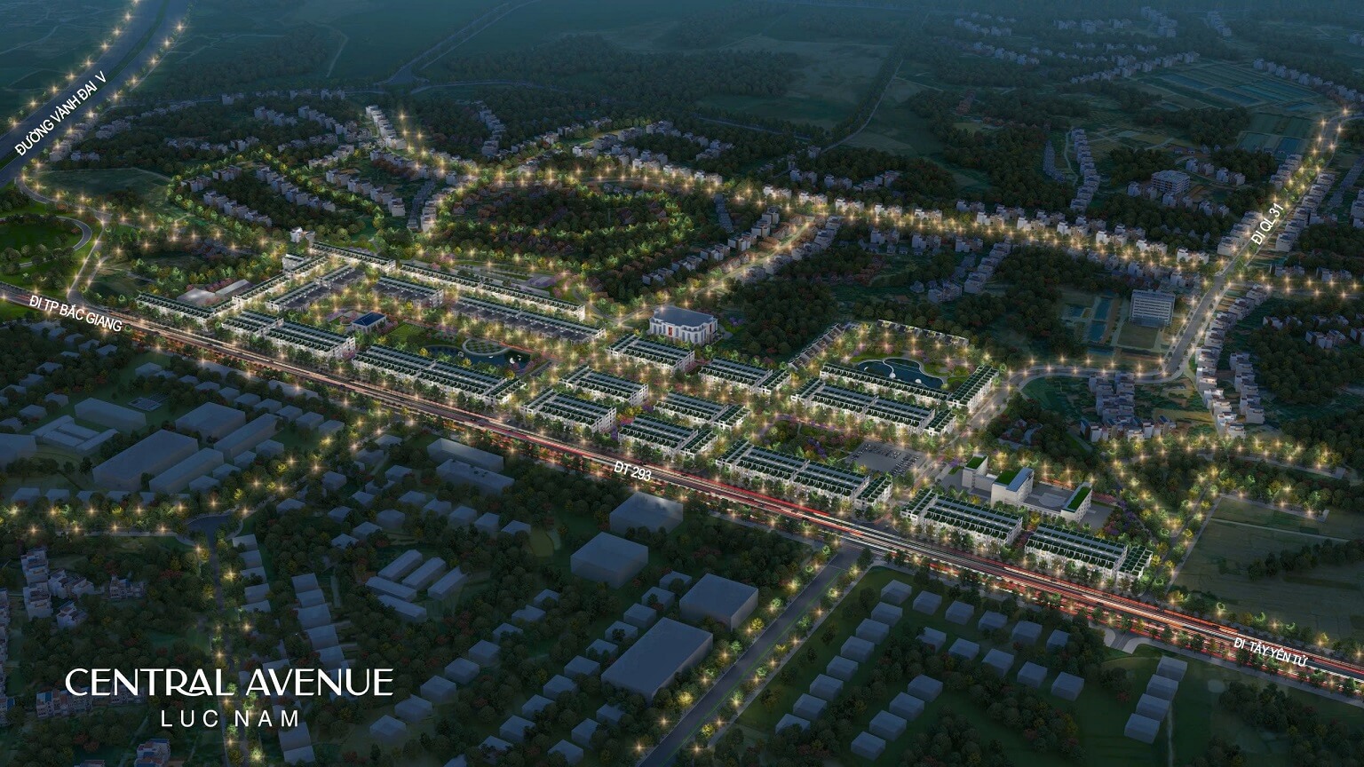 dự án central avenue lục nam bắc giang