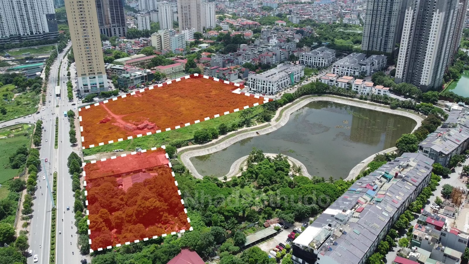 mặt bằng dự án taseco trung văn hà nội