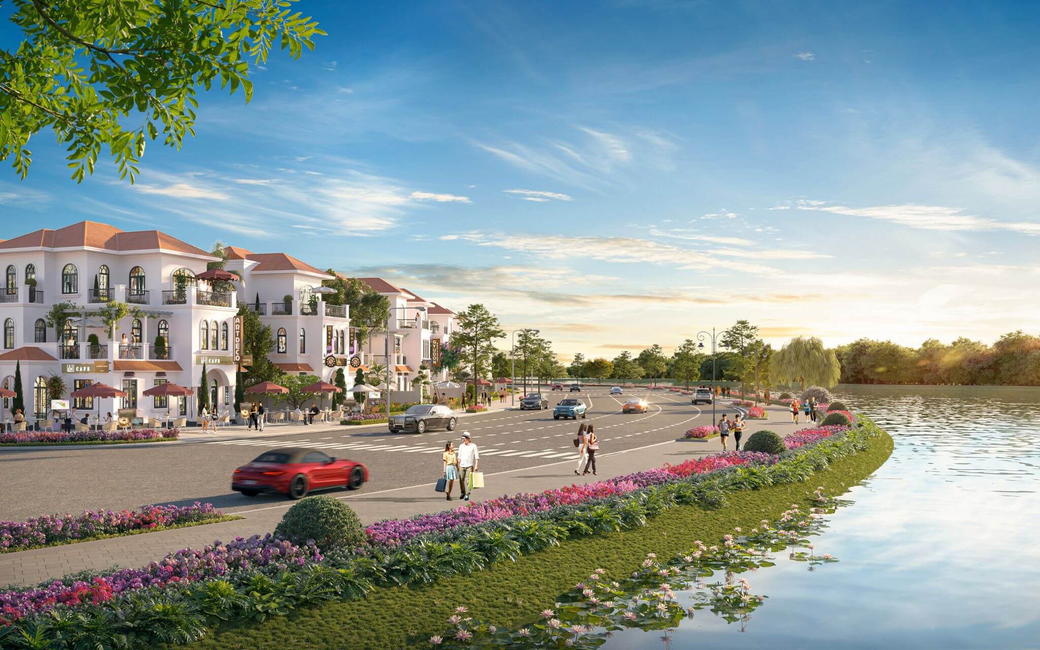 biệt thự dự án việt yên riverside bắc giang