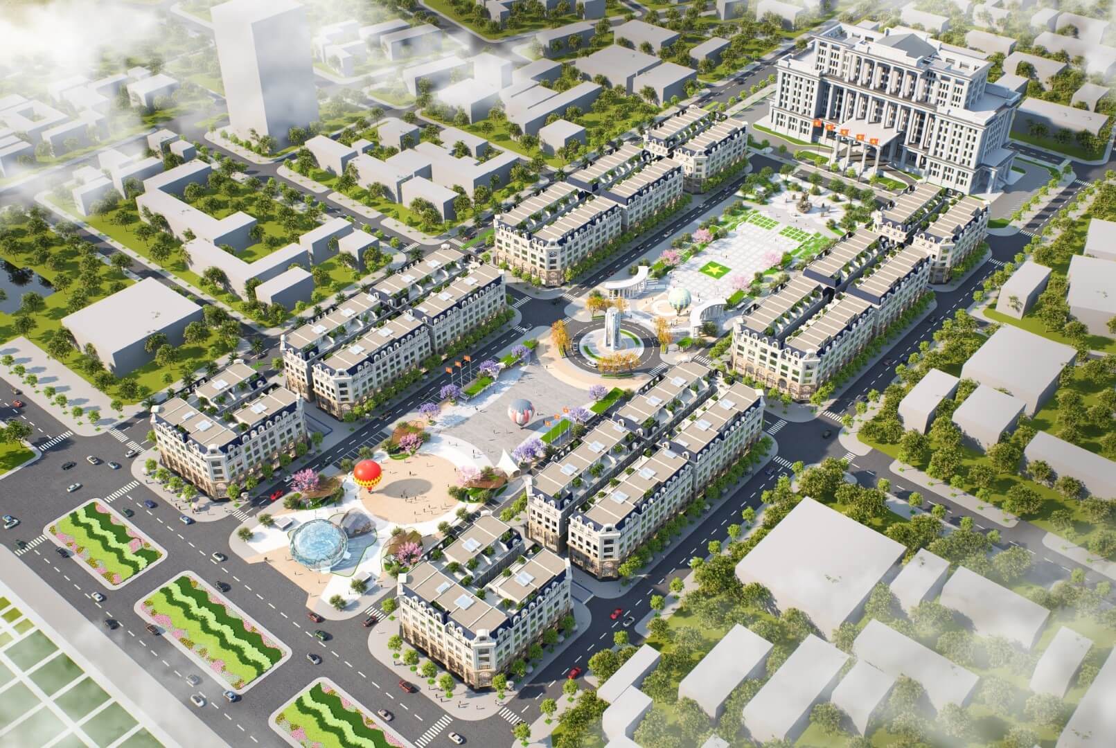 dự án central square thái nguyên