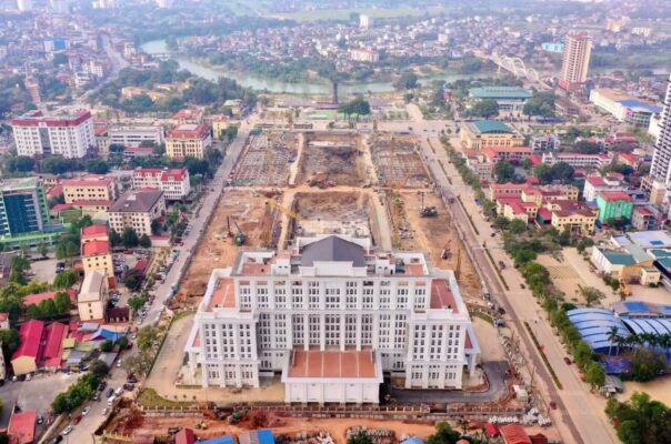 tiến độ dự án central square thái nguyên