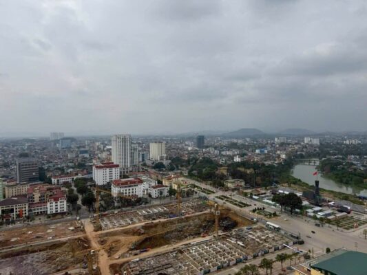tiến độ dự án central square thái nguyên