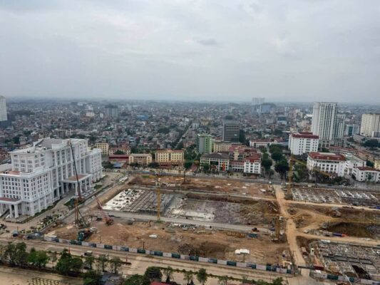 tiến độ dự án central square thái nguyên