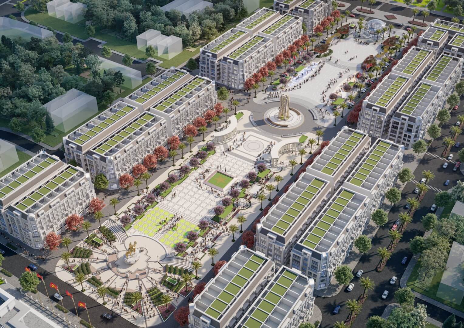 tiện ích dự án central square thái nguyên