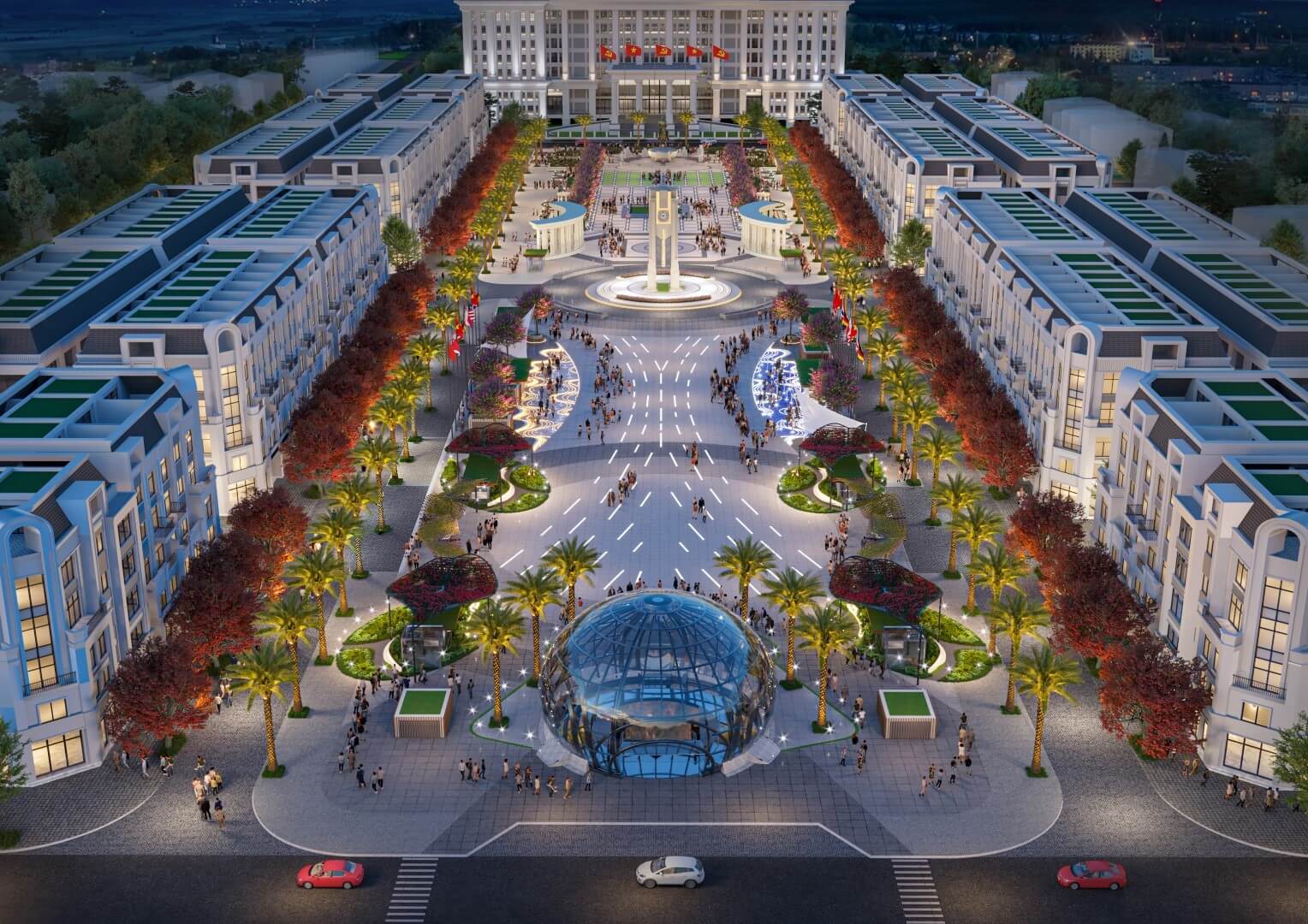 tiện ích dự án central square thái nguyên